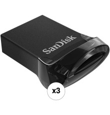USB накопитель 32GB SanDisk Ultra Fit USB 3.2 Gen 1, черный