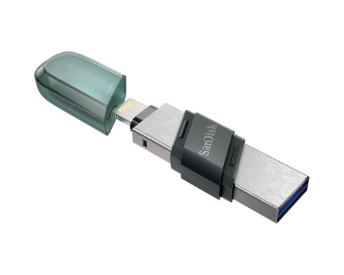 USB накопитель 128GB SanDisk iXpand USB 3.2 Gen 1, зеленый USB накопитель 128GB SanDisk iXpand USB 3.2 Gen 1, зеленый
