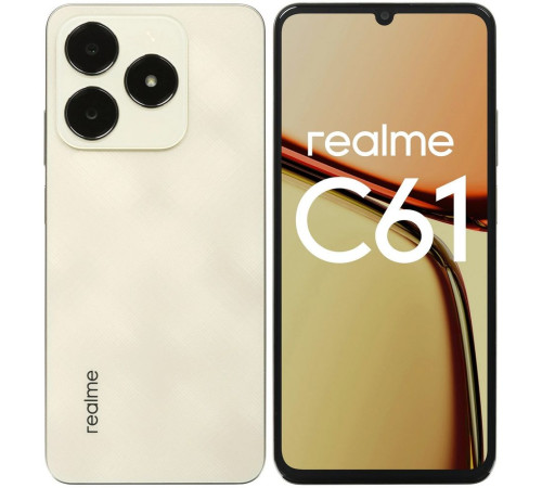 Смартфон Xiaomi Realme Rmx3930 C61 8+256GB, золотой