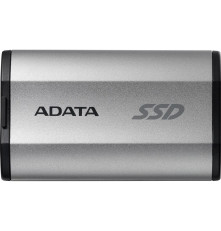 Внешний накопитель SSD 2TB ADATA SD810, USB 3.2, серебристый