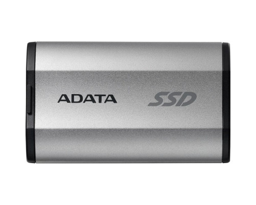 Внешний накопитель SSD 2TB ADATA SD810, USB 3.2, серебристый Внешний накопитель SSD 2TB ADATA SD810, USB 3.2, серебристый