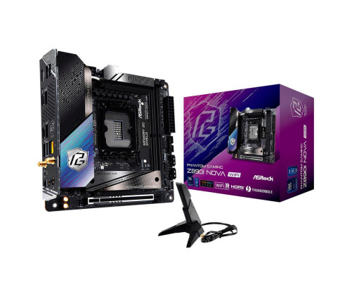 Материнская плата ASRock Z890I NOVA WIFI (LGA1851) Материнская плата ASRock Z890I NOVA WIFI (LGA1851)