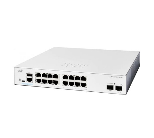 Коммутатор CISCO Catalyst 1300, C1300-16T-2G