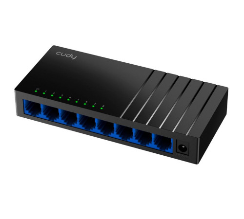 Коммутатор CUDY GS108D, черный