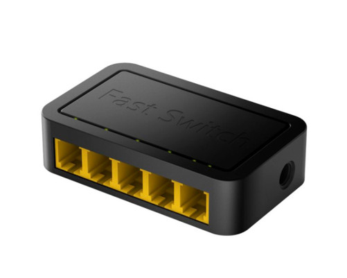 Коммутатор CUDY FS105D, черный