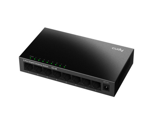 Коммутатор CUDY GS108, черный Коммутатор CUDY GS108, черный