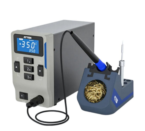 Паяльная станция  Atten ST-1509-130 , 130Вт со сменными пинцетами