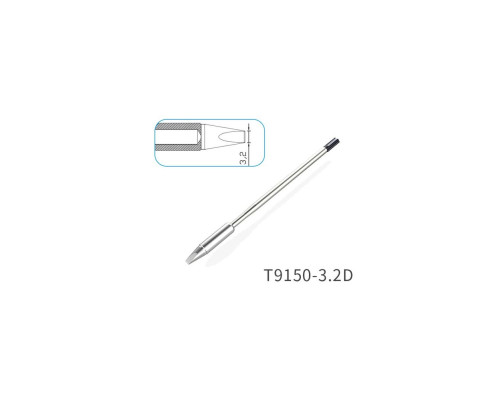 Жало со встроенным нагревателем , T9150-3.2D Жало со встроенным нагревателем , T9150-3.2D
