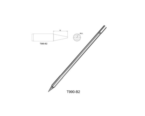 Жало со встроенным нагревателем , T990-B2 Жало со встроенным нагревателем , T990-B2