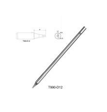 Жало со встроенным нагревателем , T990-D12