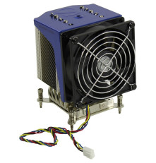Вентилятор для процессора SuperMicro SNK-P0051AP4, черный/синий
