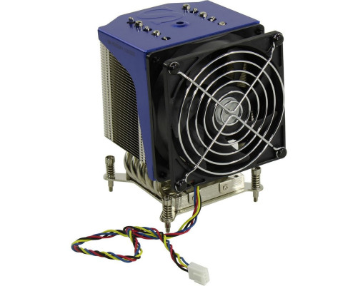 Вентилятор для процессора SuperMicro SNK-P0051AP4, черный/синий Вентилятор для процессора SuperMicro SNK-P0051AP4, черный/синий