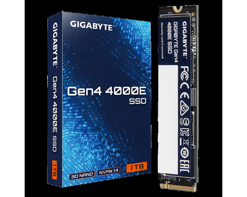 Твердотельный накопитель Gigabyte Gen4 4000E, 1TB, M.2 2280