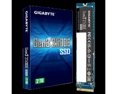 Твердотельный накопитель Gigabyte 2500E G325E2TB, 2TB, M.2 2280 Твердотельный накопитель Gigabyte 2500E G325E2TB, 2TB, M.2 2280