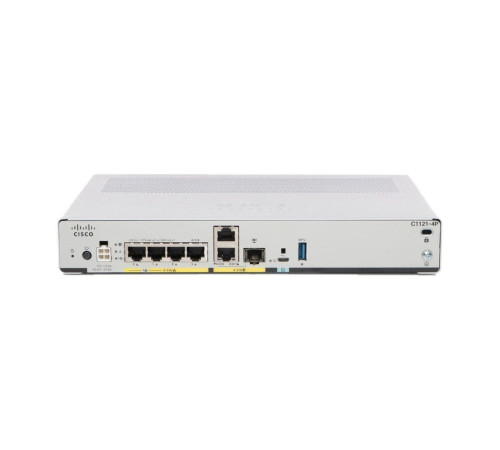 Маршрутизатор CISCO C1121-4P ISR 1100, белый