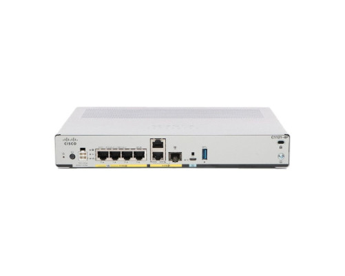 Маршрутизатор CISCO C1121-4P ISR 1100, белый