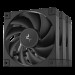 Вентилятор для корпуса Deepcool FD12-3, черный (комплект 3 шт.)