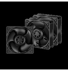 Вентилятор для корпуса Arctic Cooling S12038-4K, черный (комплект 3 шт.)