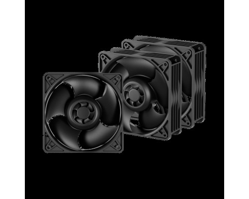 Вентилятор для корпуса Arctic Cooling S12038-4K, черный (комплект 3 шт.) Вентилятор для корпуса Arctic Cooling S12038-4K, черный (комплект 3 шт.)