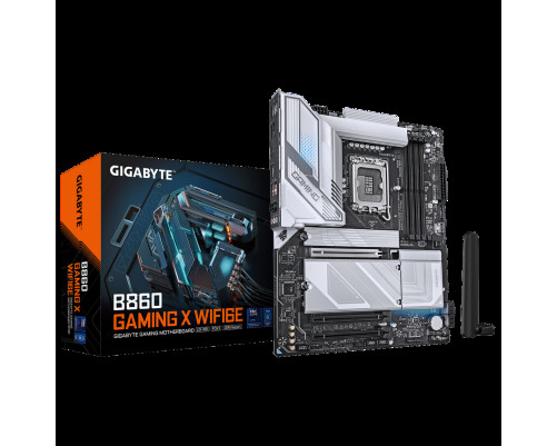 Материнская плата Gigabyte B860 GAMING X WIFI6E (LGA1851) Материнская плата Gigabyte B860 GAMING X WIFI6E (LGA1851)