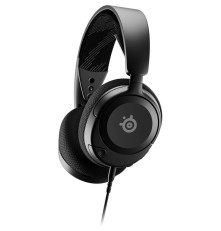Гарнитура проводная игровая SteelSeries Arctis Nova 1, черный
