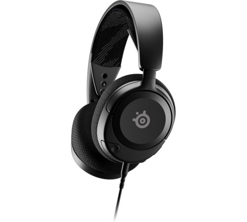 Гарнитура проводная игровая SteelSeries Arctis Nova 1, черный