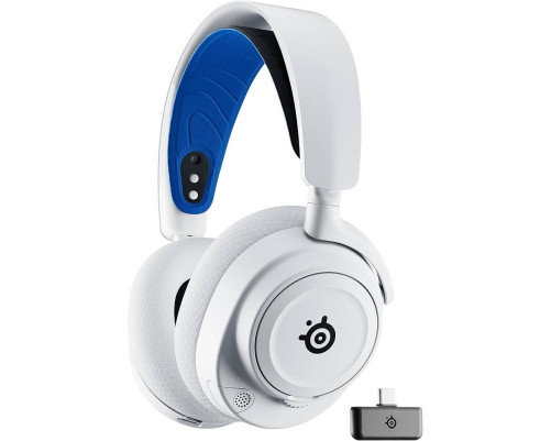 Гарнитура беспроводная игровая SteelSeries Arctis Nova 7P, белый