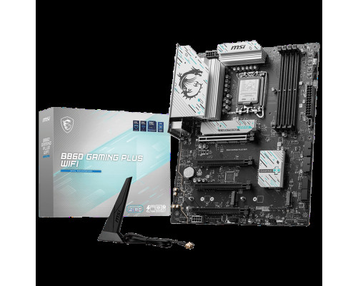 Материнская плата MSI B860 GAMING PLUS WIFI (LGA1851) Материнская плата MSI B860 GAMING PLUS WIFI (LGA1851)