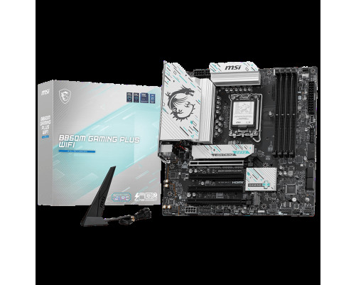 Материнская плата MSI B860M GAMING PLUS WIFI (LGA1851) Материнская плата MSI B860M GAMING PLUS WIFI (LGA1851)
