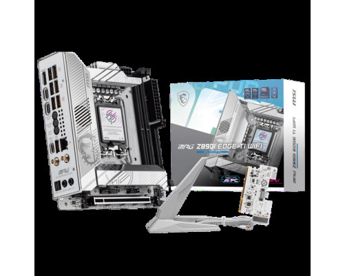 Материнская плата MSI MPG Z890I EDGE TI WIFI (LGA1851) Материнская плата MSI MPG Z890I EDGE TI WIFI (LGA1851)