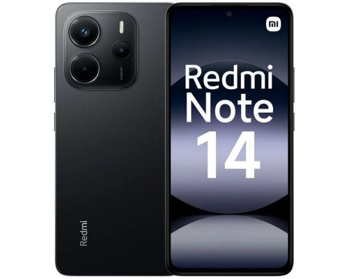 Смартфон Xiaomi Redmi Note 14 8+256GB, черный (MZB0IKWRU)