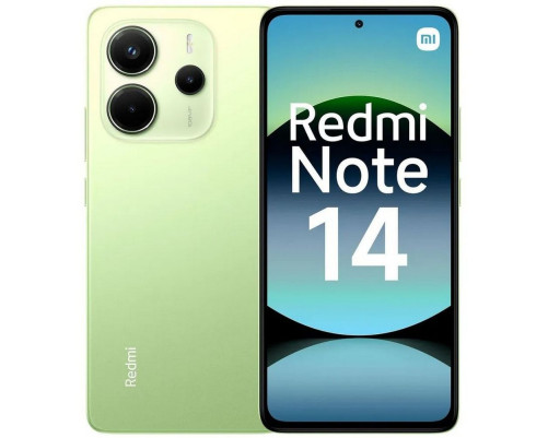 Смартфон Xiaomi Redmi Note 14 8+256GB, зеленый (MZB0IZPRU)