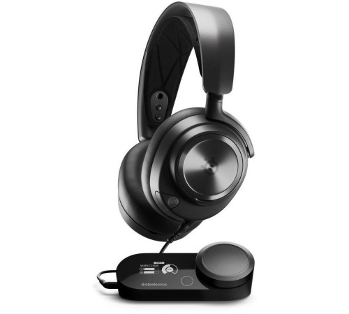 Гарнитура проводная игровая SteelSeries Arctis Nova Pro, черный