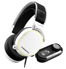 Гарнитура проводная игровая SteelSeries Arctis Pro, белый