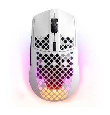 Мышь беспроводная игровая SteelSeries Aerox 3, белый