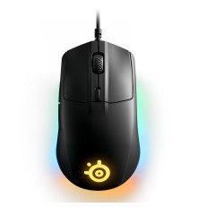 Мышь проводная игровая SteelSeries Rival 3, черный