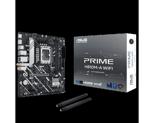 Материнская плата ASUS PRIME H810M-A WIFI (LGA1851) Материнская плата ASUS PRIME H810M-A WIFI (LGA1851)