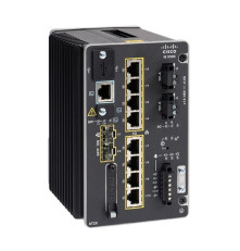 Коммутатор CISCO Catalyst IE3300, черный (IE-3300-8P2S-E)
