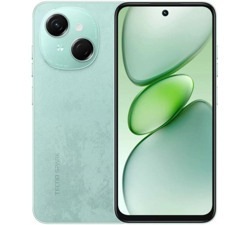 Смартфон Tecno SPARK Go 1 4+128GB, зеленый