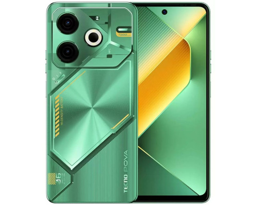 Смартфон Tecno Pova 6 Neo 8+128GB, зеленый Смартфон Tecno Pova 6 Neo 8+128GB, зеленый