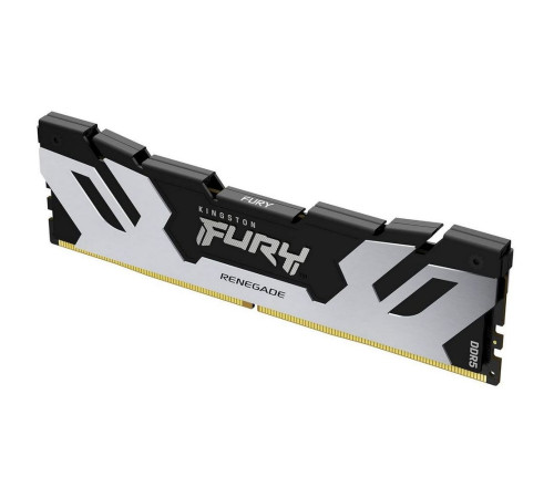 Модуль оперативной памяти Kingston 24GB FURY Renegade Silver/Black DDR5 8400Mhz CUDIMM, CL40, 1.45V, Heat Shield, XMP, RTL