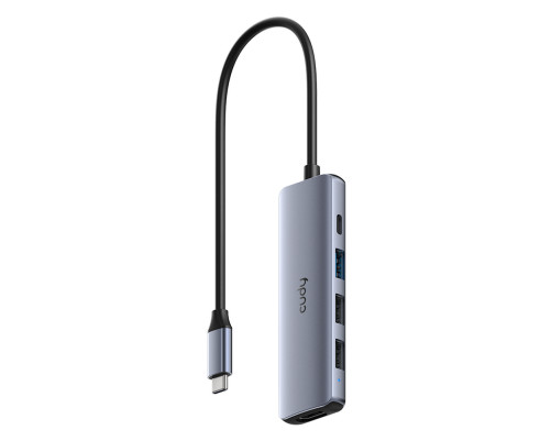 Концентратор CUDY UH405, 5-IN-1 USB-C Hub with 4K HDMI 5-IN-1 USB Концентратор CUDY UH405, 5-IN-1 USB-C Hub with 4K HDMI 5-IN-1 USB