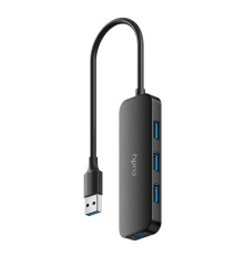 Концентратор CUDY UH40A, 4-Port USB-A 3.0 Hub USB-A