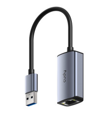 USB-концентратор CUDY UE10A, USB-A to Ethernet