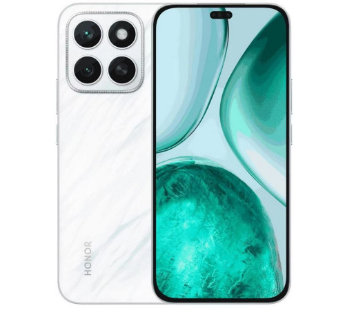 Смартфон HONOR X8C 6+128GB, белый (5109BQDQ)