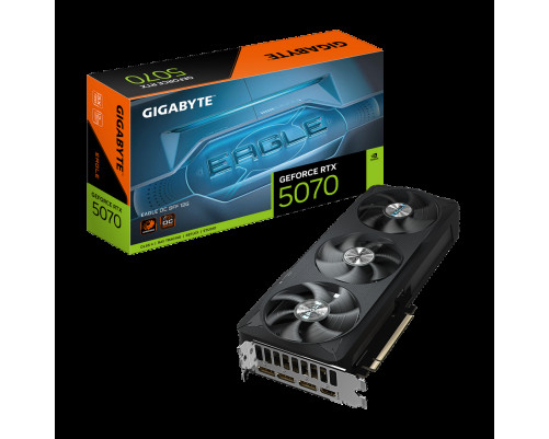 Видеокарта Gigabyte RTX5070 EAGLE OC SFF 12GB, GDDR7/192-bit Видеокарта Gigabyte RTX5070 EAGLE OC SFF 12GB, GDDR7/192-bit