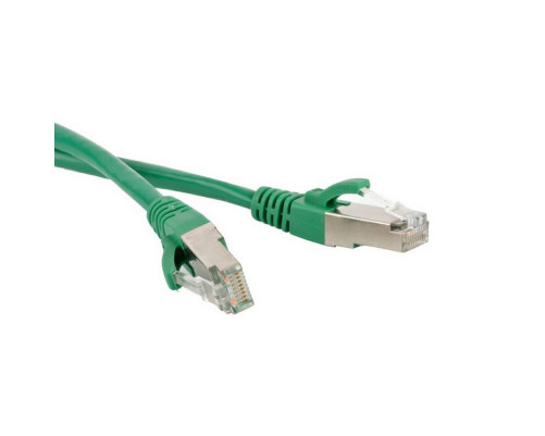 Патч-корд Hyperline F/UTP, экранированный, Cat.5е, LSZH, 1.5 м, зеленый Патч-корд Hyperline F/UTP, экранированный, Cat.5е, LSZH, 1.5 м, зеленый