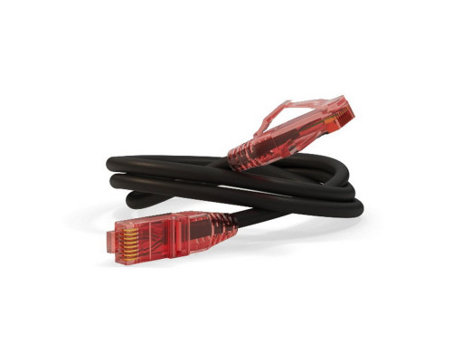 Патч-корд Hyperline U/UTP, Cat.5е, LSZH, 0.15 м, черный Патч-корд Hyperline U/UTP, Cat.5е, LSZH, 0.15 м, черный
