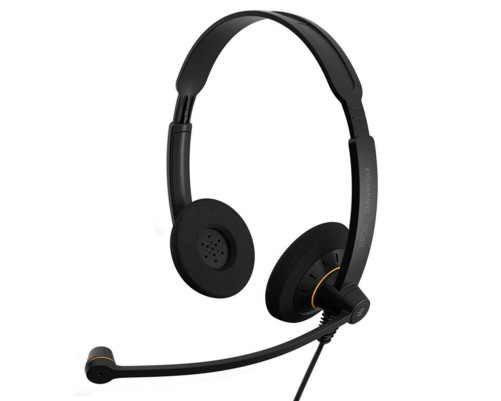 Гарнитура проводная EPOS SC60 Duo USBML, черный