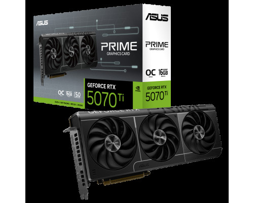Видеокарта ASUS RTX5070Ti PRIME OC 16GB, GDDR7/256-bit Видеокарта ASUS RTX5070Ti PRIME OC 16GB, GDDR7/256-bit
